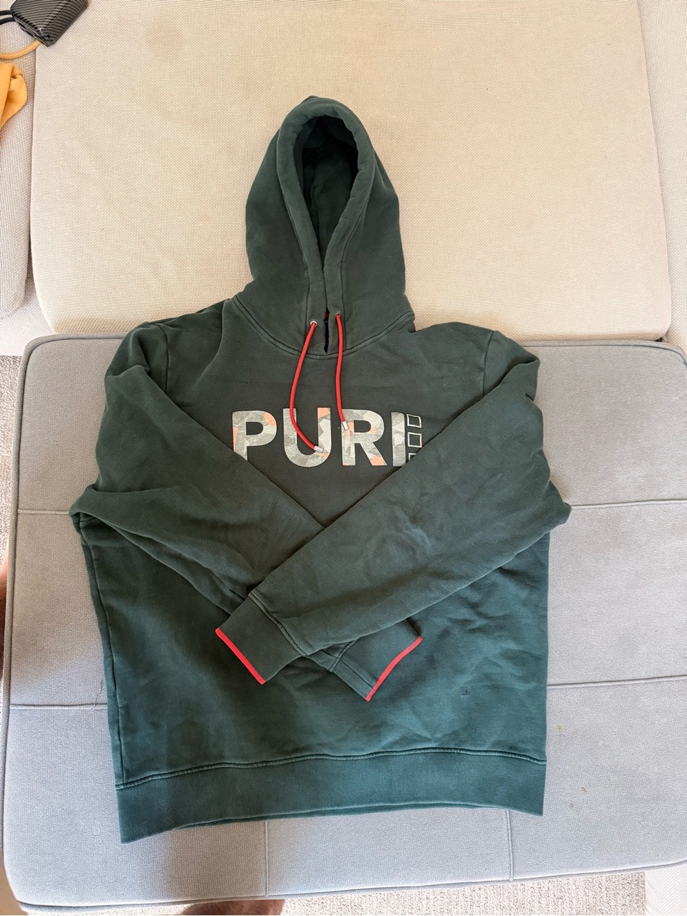 Purificacion Garcia Hoodie Sweatshirt Men's Size XL